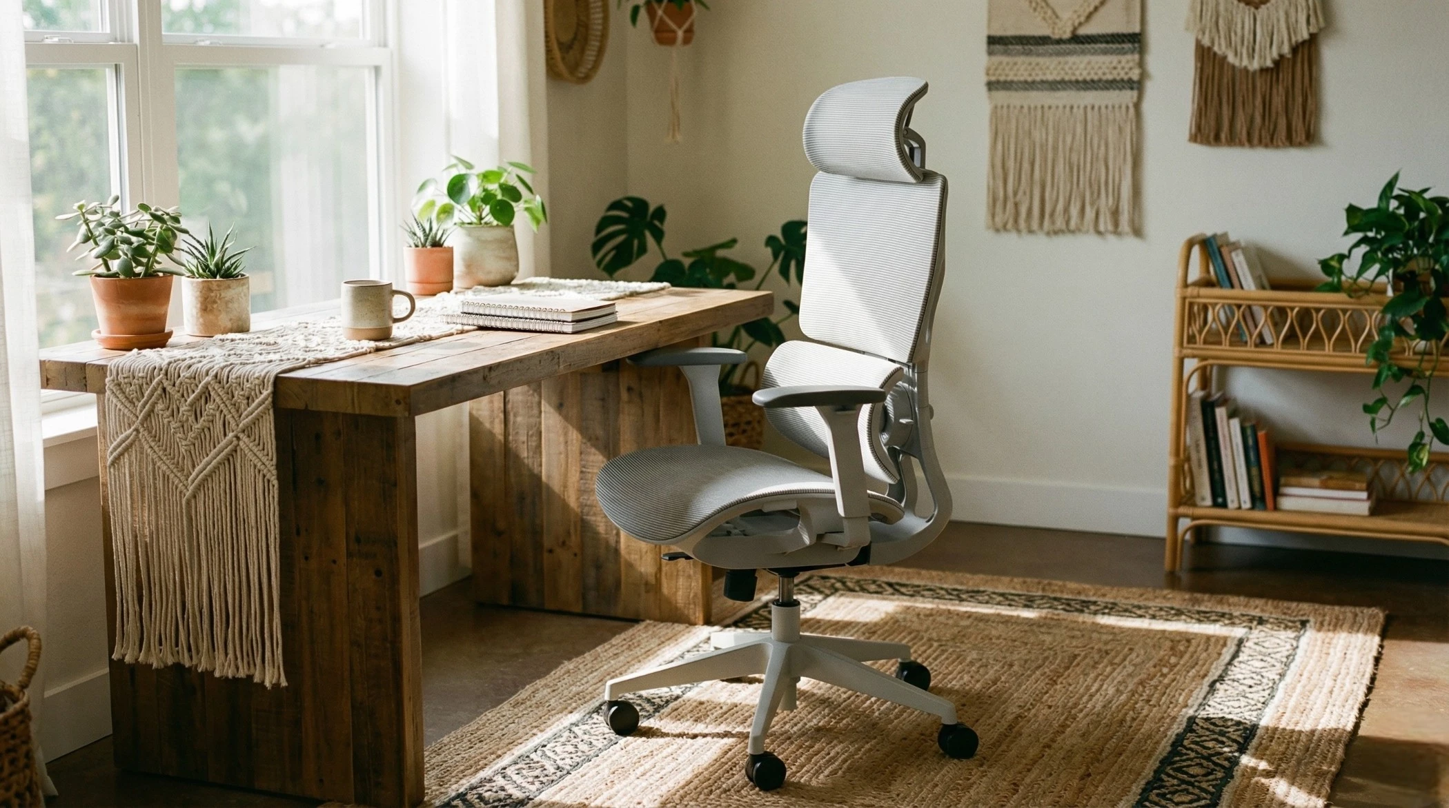 Fotel ergonomiczny biurowy BIONIC AIR w biurze